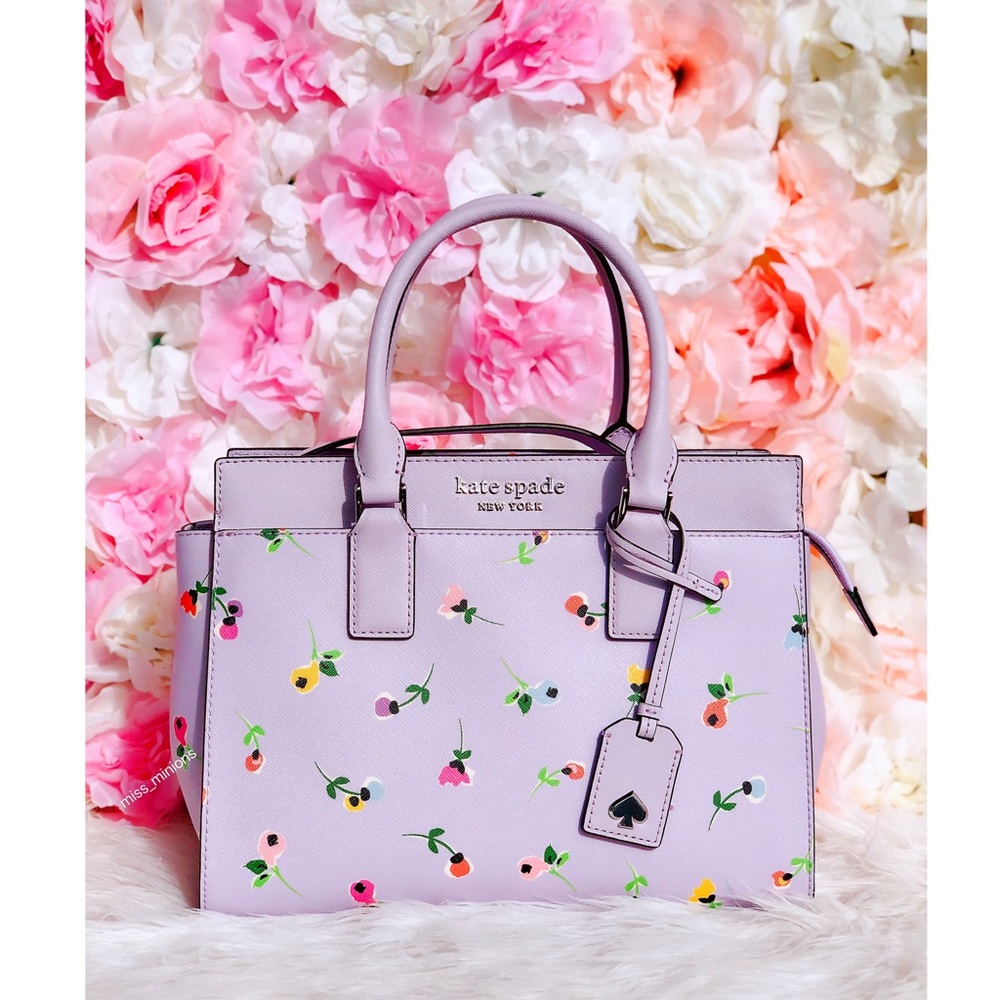 Kate Spade Cameron Wildflower Ditsy Medium Satchel - Picture 7 of 8